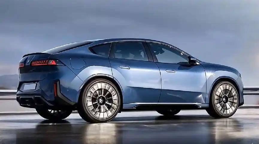 全新寶馬iX4亮相,463馬力雙電機+第六代eDrive,豪華純電閉眼沖