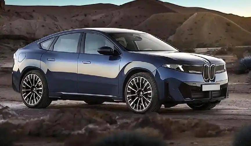 全新寶馬iX4亮相,463馬力雙電機+第六代eDrive,豪華純電閉眼沖